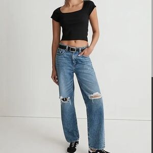 Madewell Dadjean in Brockport In Ripped Edition